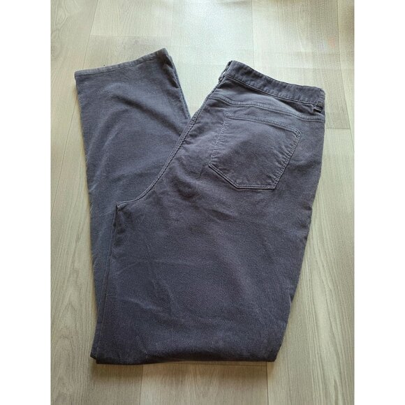 Talbots Womens Corduroy Pants 20L Charcoal Gray - Picture 1 of 5